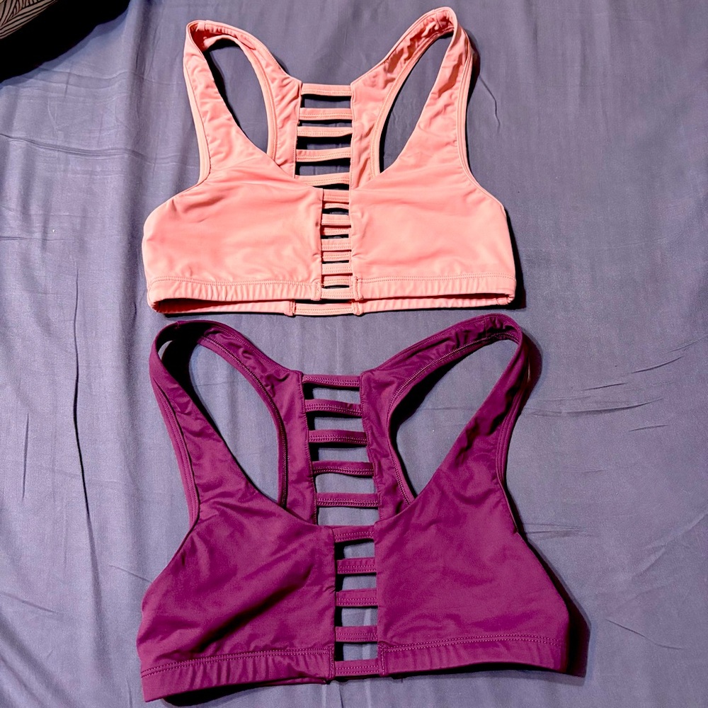 Victoria’s Secret Pink sports bras small